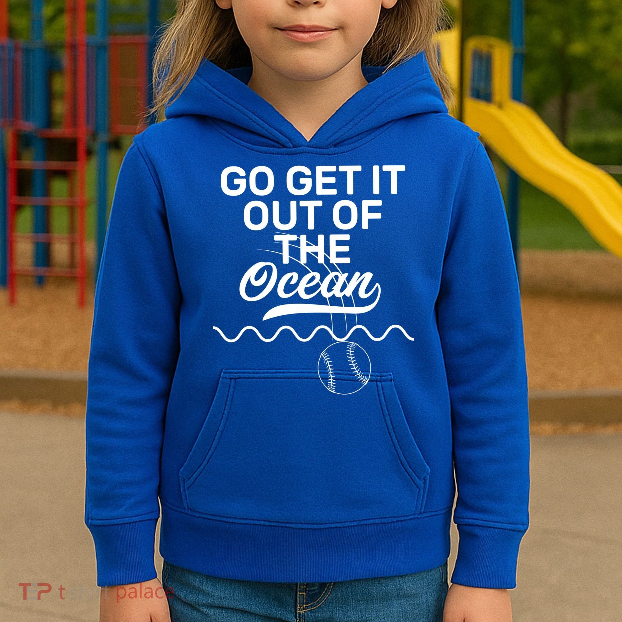 Go Get It Out Of The Ocean Kids Hoodie