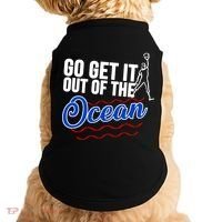 Go Get It Out Of The Ocean Baseball Doggie Tank thumb 0