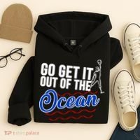 Go Get It Out Of The Ocean Baseball Hoodie thumb 4