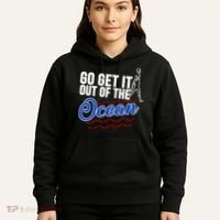 Go Get It Out Of The Ocean Baseball Hoodie thumb 5