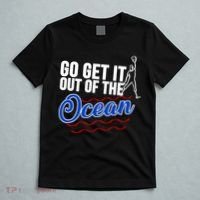 Go Get It Out Of The Ocean Baseball T-Shirt thumb 5