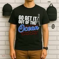Go Get It Out Of The Ocean Baseball T-Shirt thumb 6