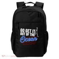 Go Get It Out Of The Ocean Baseball Backpack thumb 0