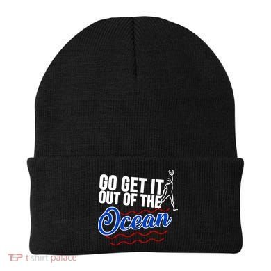 Go Get It Out Of The Ocean Baseball Beanie
