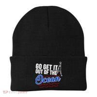 Go Get It Out Of The Ocean Baseball Beanie thumb 0
