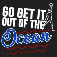 Go Get It Out Of The Ocean Baseball Beanie thumb 2