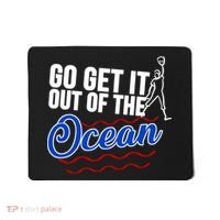 Go Get It Out Of The Ocean Baseball Mousepad thumb 0