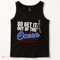 Go Get It Out Of The Ocean Baseball Tank Top thumb 2