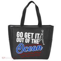 Go Get It Out Of The Ocean Baseball Tote Bag thumb 0