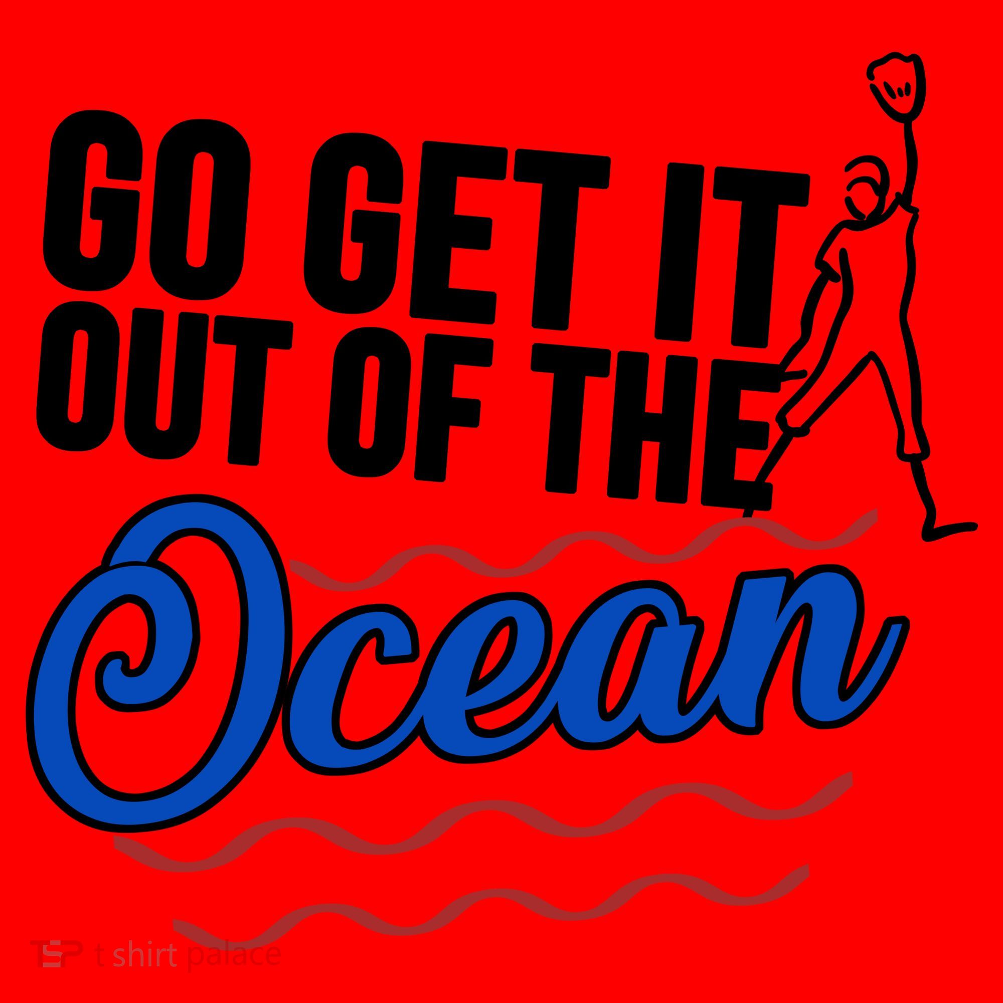 Go Get It Out Of The Ocean Baseball Santa Hat