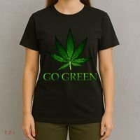 Go Green Medical Marijuana Weed T-Shirt thumb 4