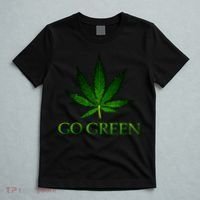 Go Green Medical Marijuana Weed T-Shirt thumb 5