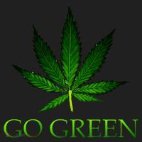 Go Green Medical Marijuana Weed Beanie thumb 2