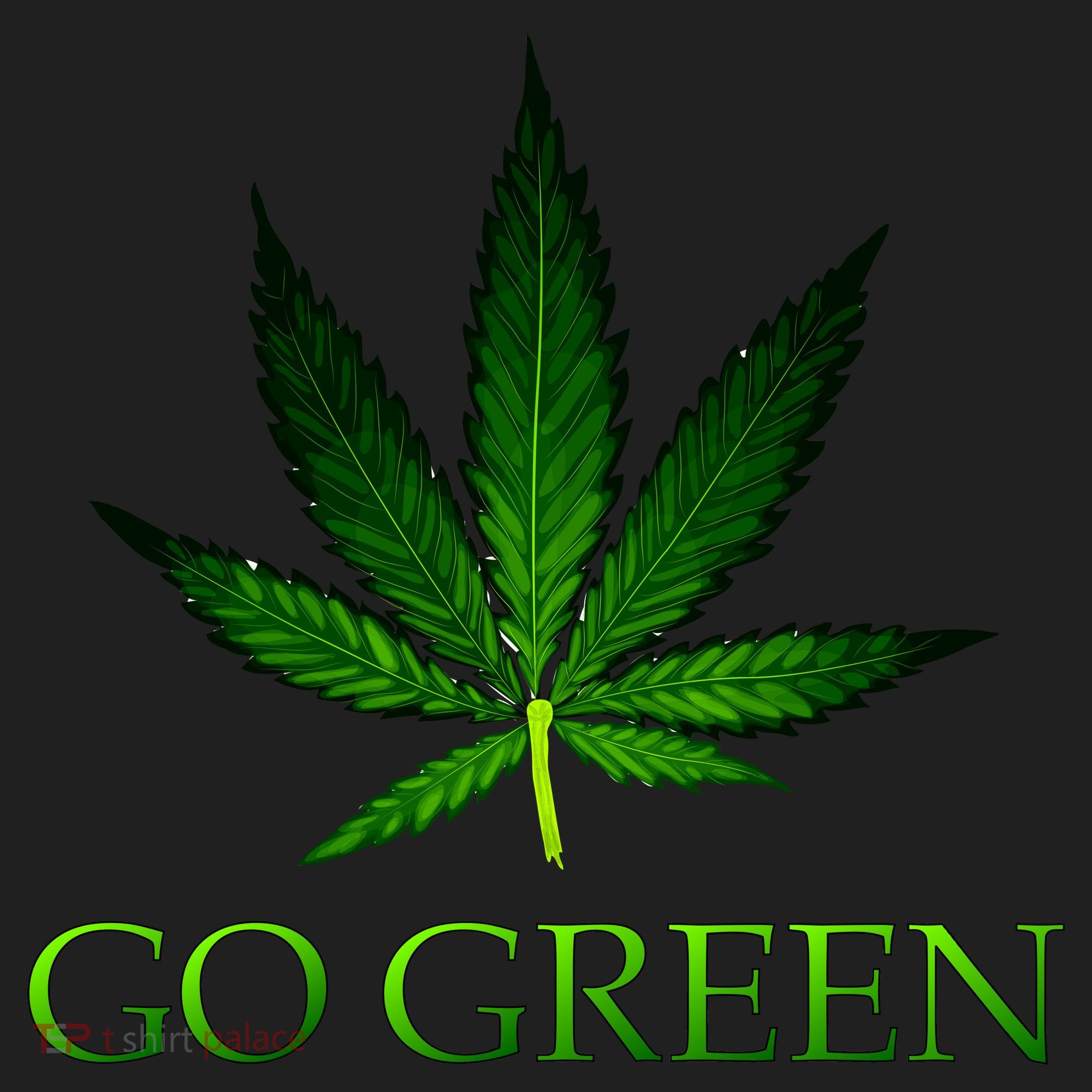 Go Green Medical Marijuana Weed Beanie
