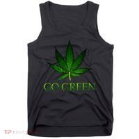 Go Green Medical Marijuana Weed Tank Top thumb 0