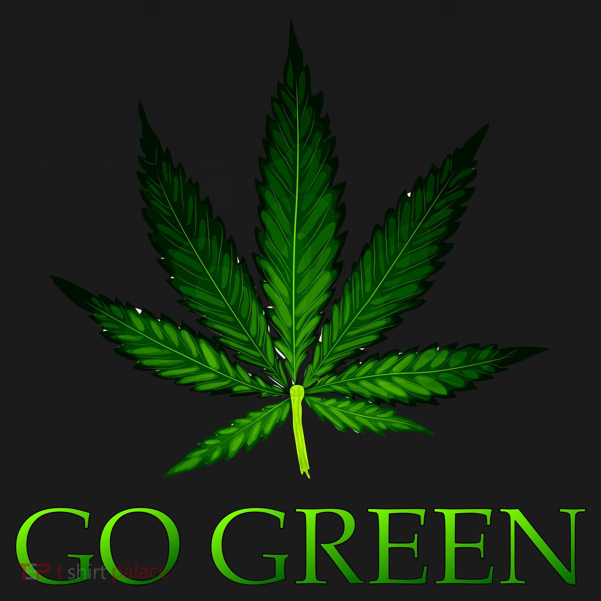 Go Green Medical Marijuana Weed Visor