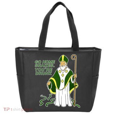 Go Home Snakes Your Drunk St Patrick's Tote Bag