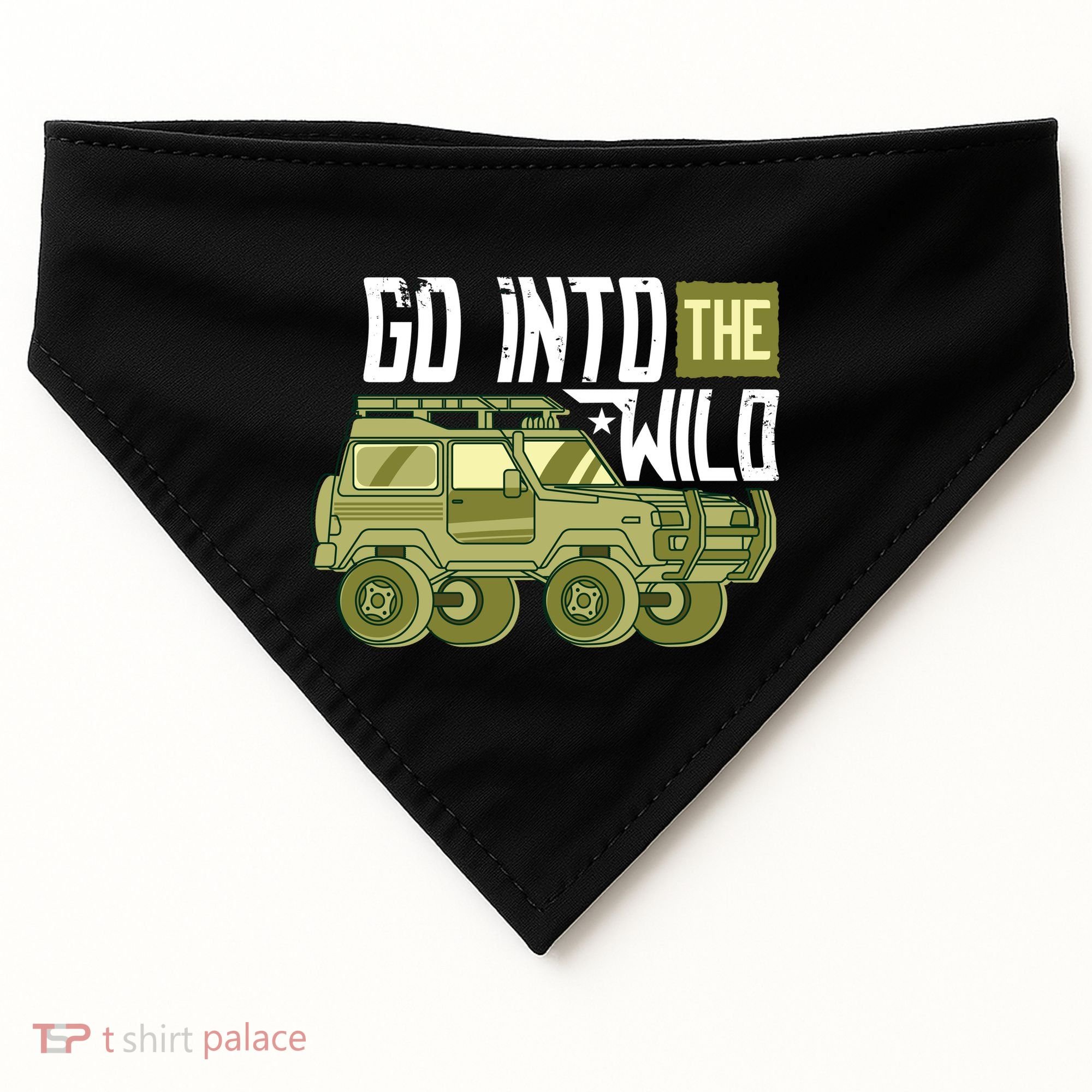 Go Into The Wild USA-Made Doggie Bandana