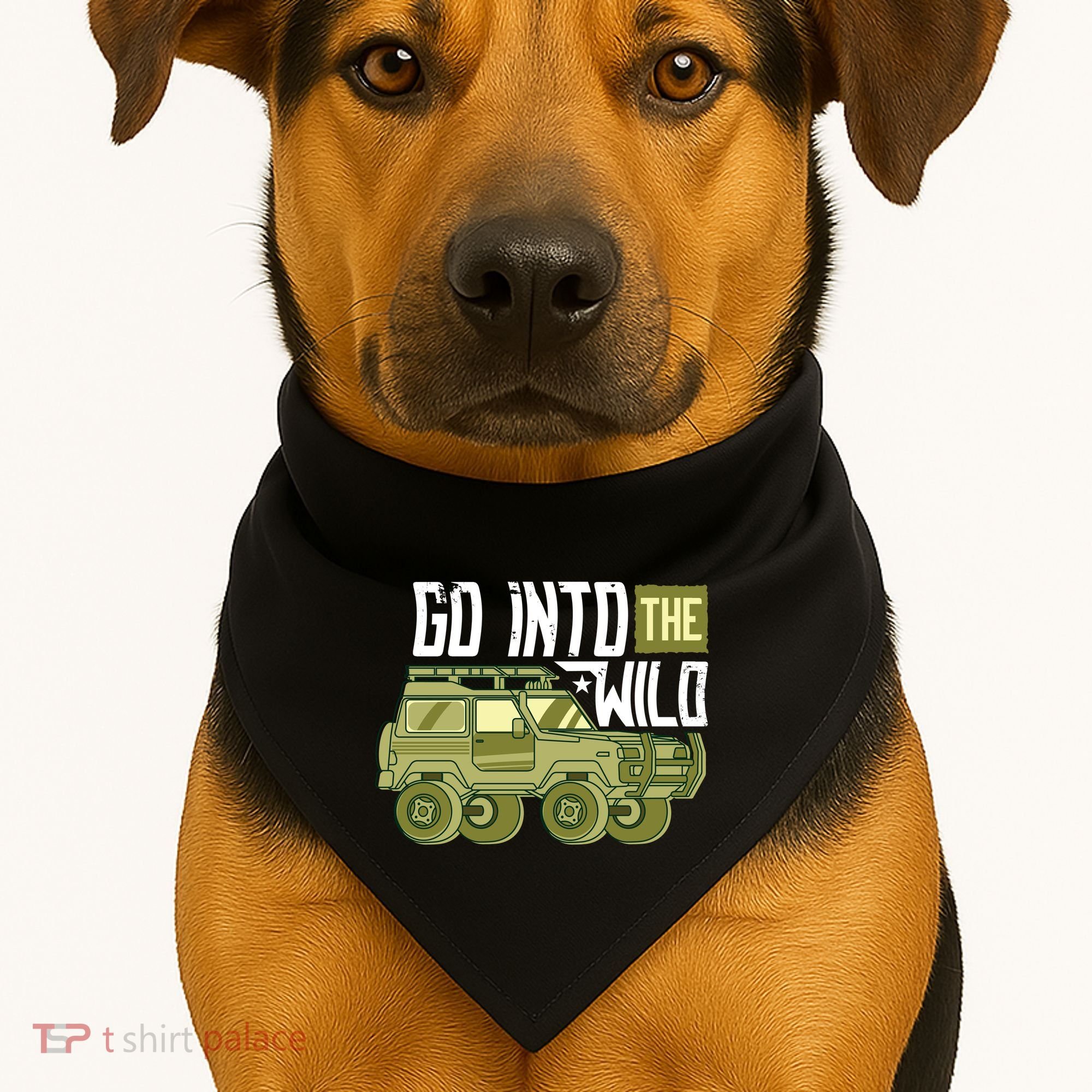 Go Into The Wild USA-Made Doggie Bandana