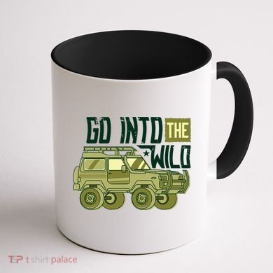 Go Into The Wild Coffee Mug back