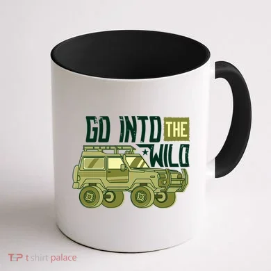 Go Into The Wild Coffee Mug back
