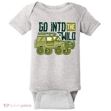 Go Into The Wild Baby Bodysuit