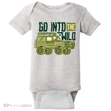 Go Into The Wild Baby Bodysuit