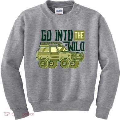 Go Into The Wild Kids Sweatshirt