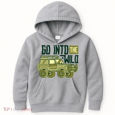 Go Into The Wild Kids Hoodie
