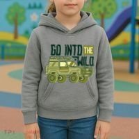 Go Into The Wild Kids Hoodie thumb 3