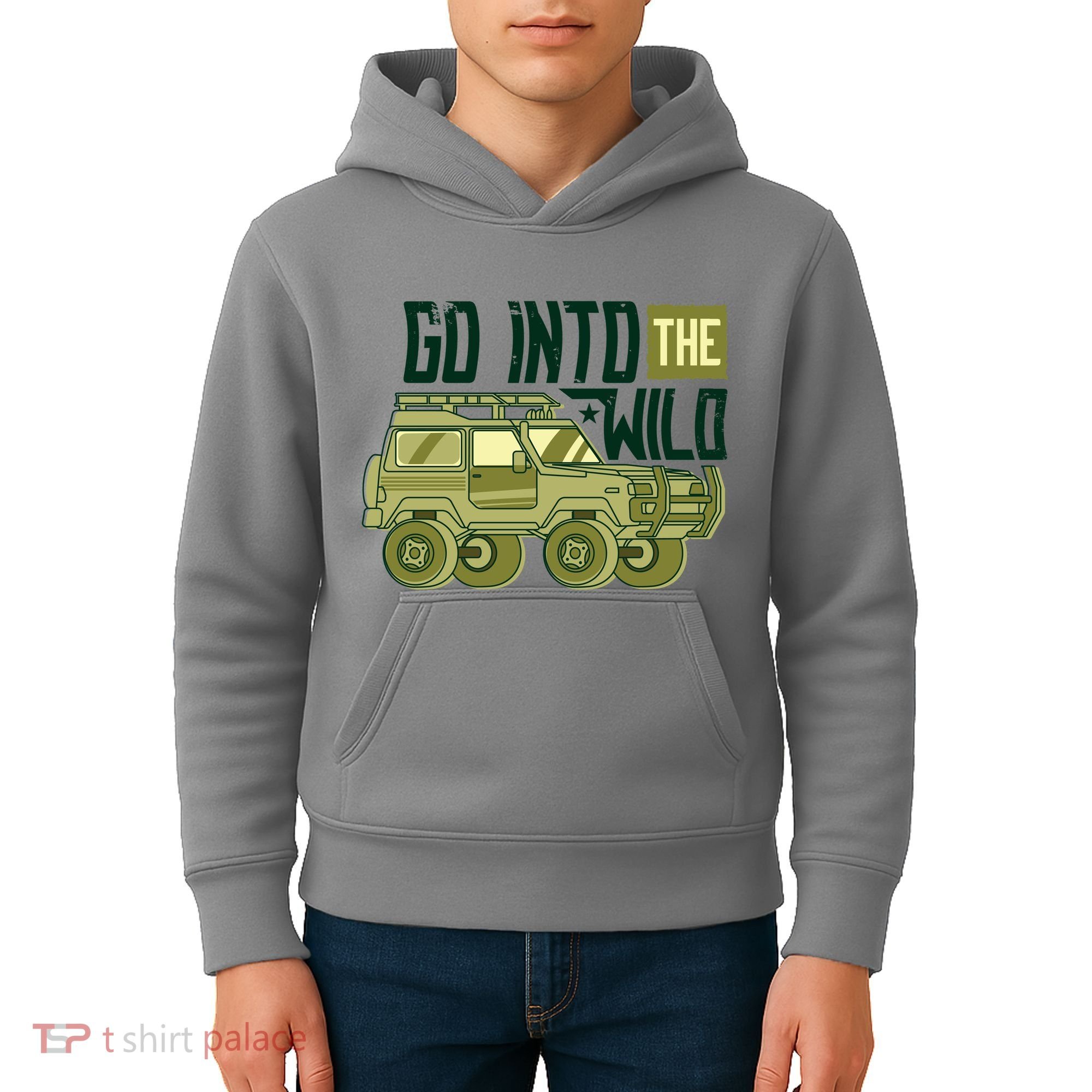 Go Into The Wild Kids Hoodie