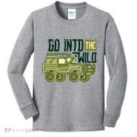 Go Into The Wild Kids Long Sleeve Shirt thumb 0