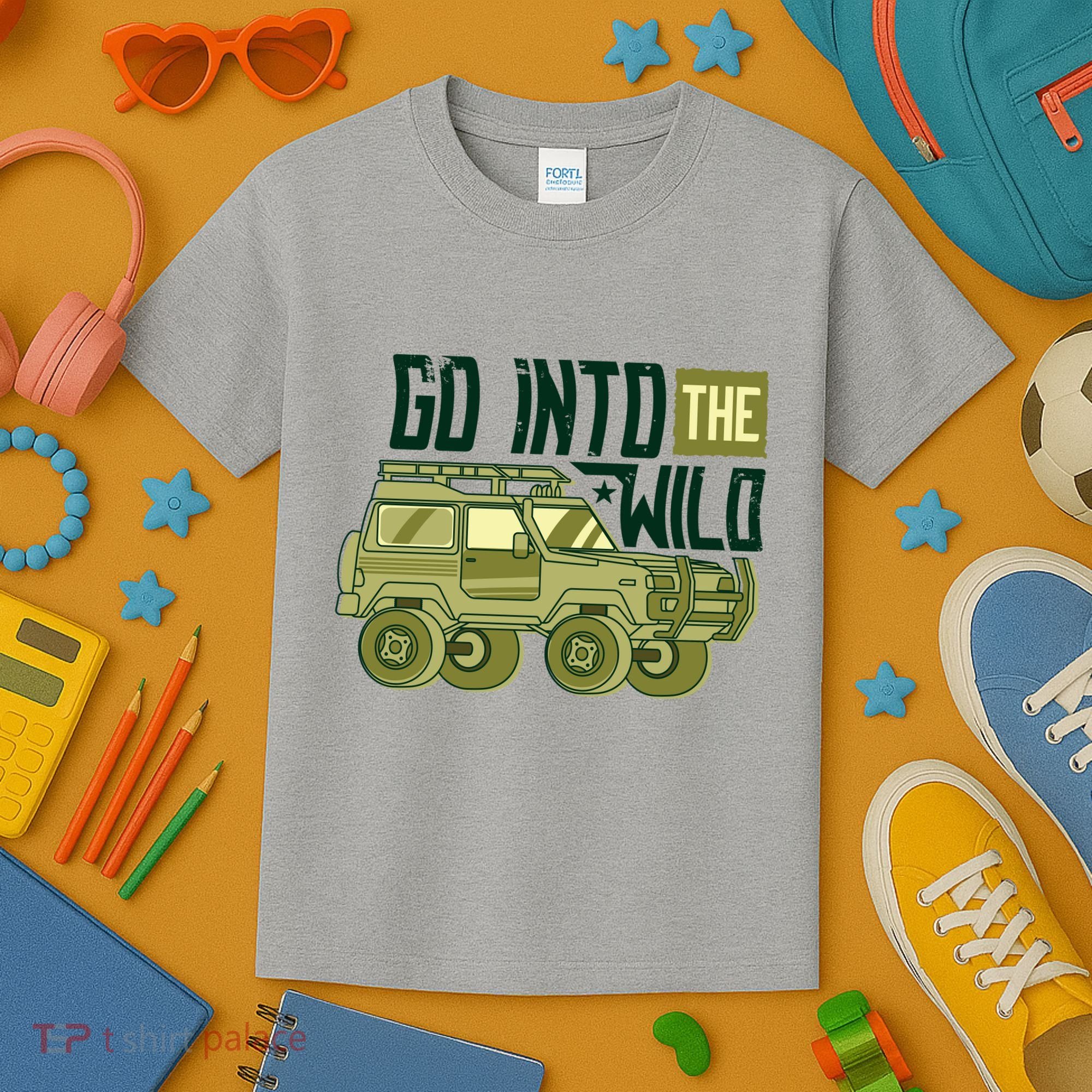 Go Into The Wild Kids T-Shirt