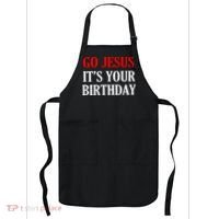 Go Jesus, It's Your Birthday Apron thumb 0