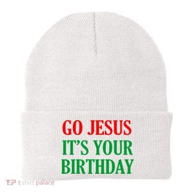 Go Jesus It's Your Birthday Beanie