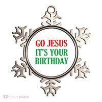 Go Jesus It's Your Birthday Ornament thumb 0