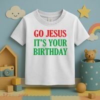 Go Jesus It's Your Birthday Toddler T-Shirt thumb 3