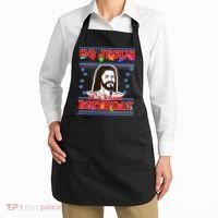 Go Jesus It's Your Birthday Ugly Christmas Apron thumb 2