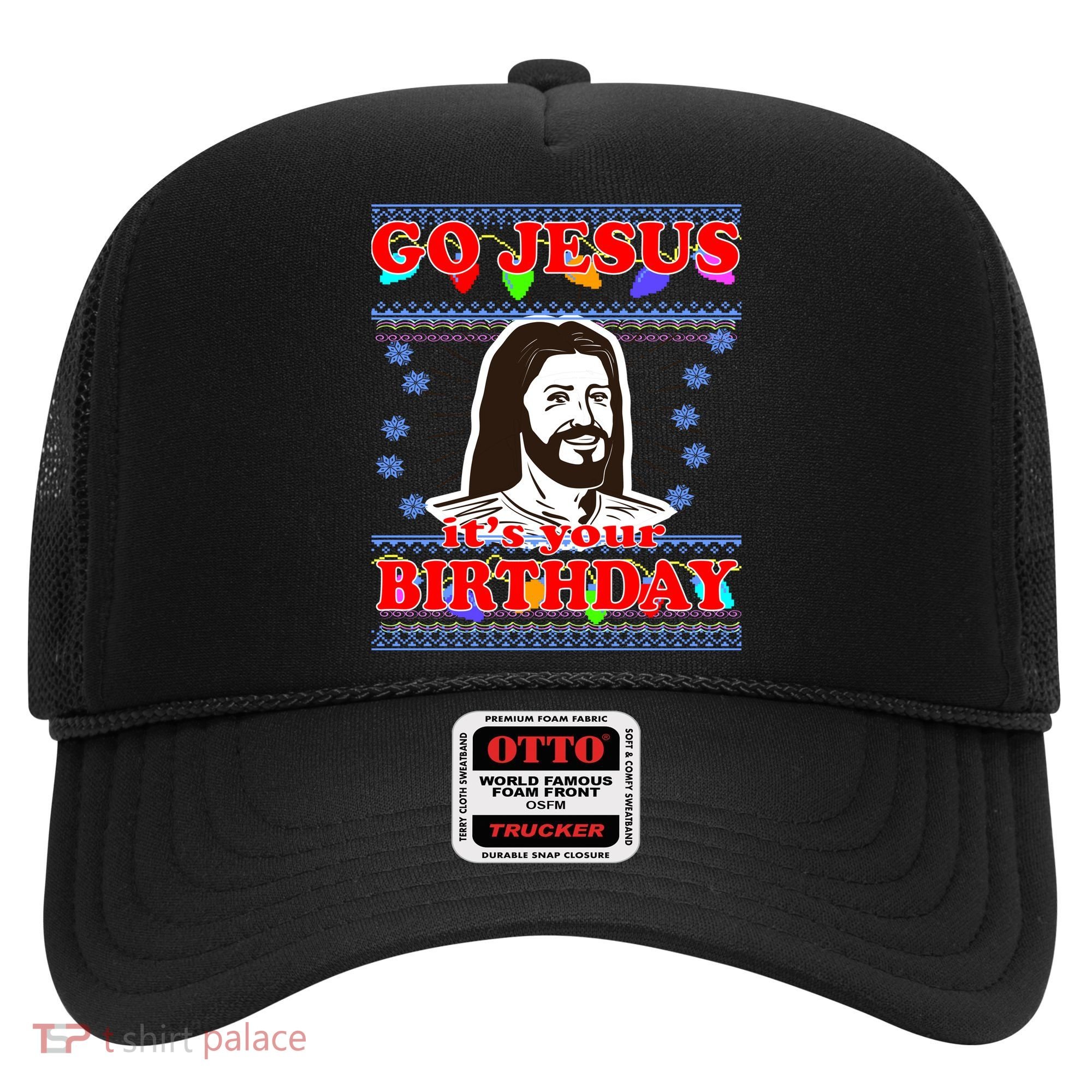 Go Jesus It's Your Birthday Ugly Christmas Hat