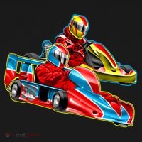 Go Karts Mousepad thumb 1