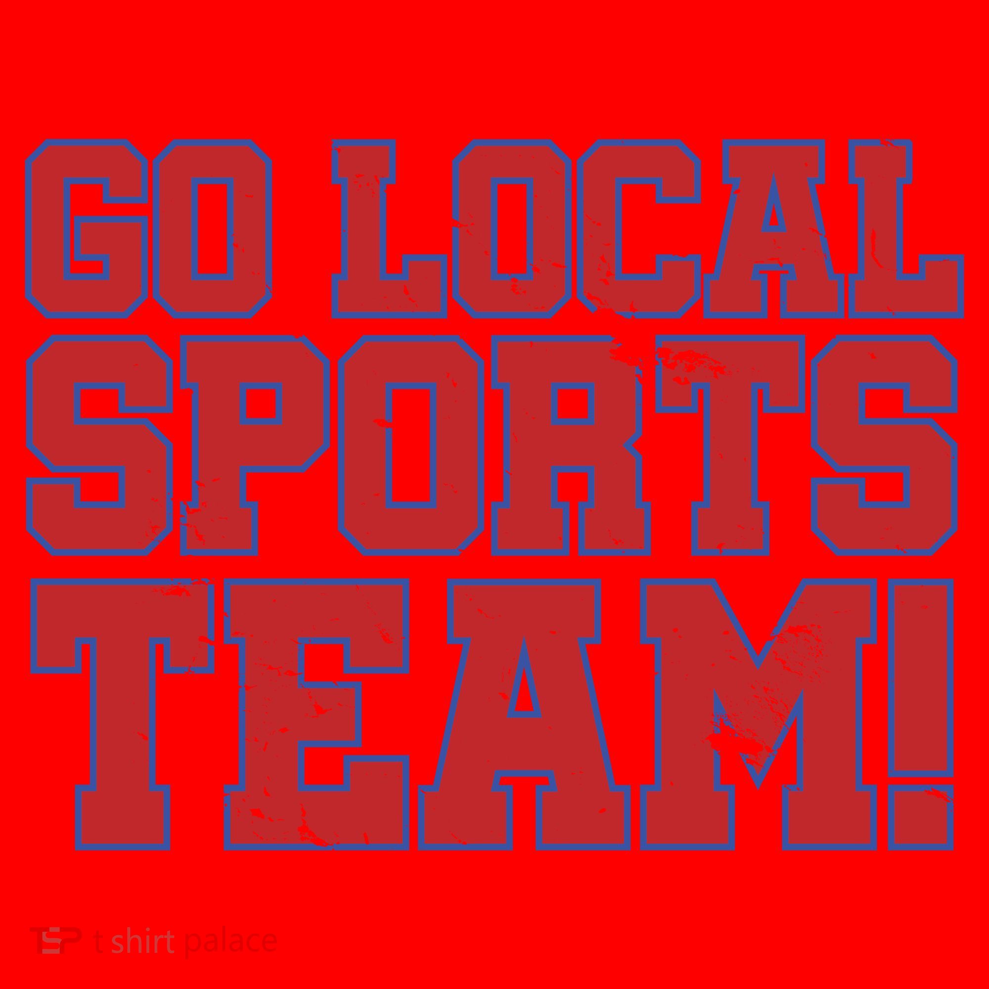 Go Local Sports Team Santa Hat