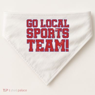 Go Local Sports Team USA-Made Doggie Bandana
