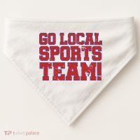 Go Local Sports Team USA-Made Doggie Bandana thumb 0