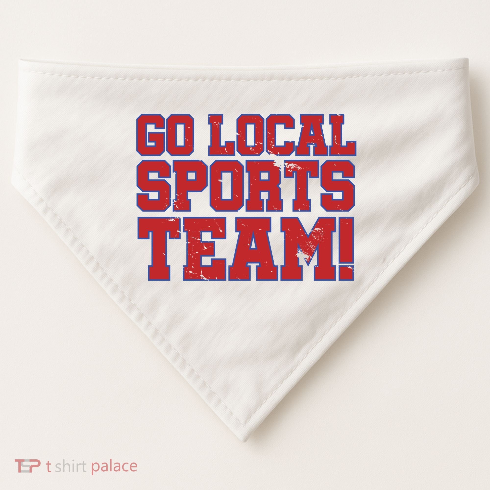Go Local Sports Team USA-Made Doggie Bandana