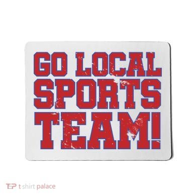 Go Local Sports Team Mousepad