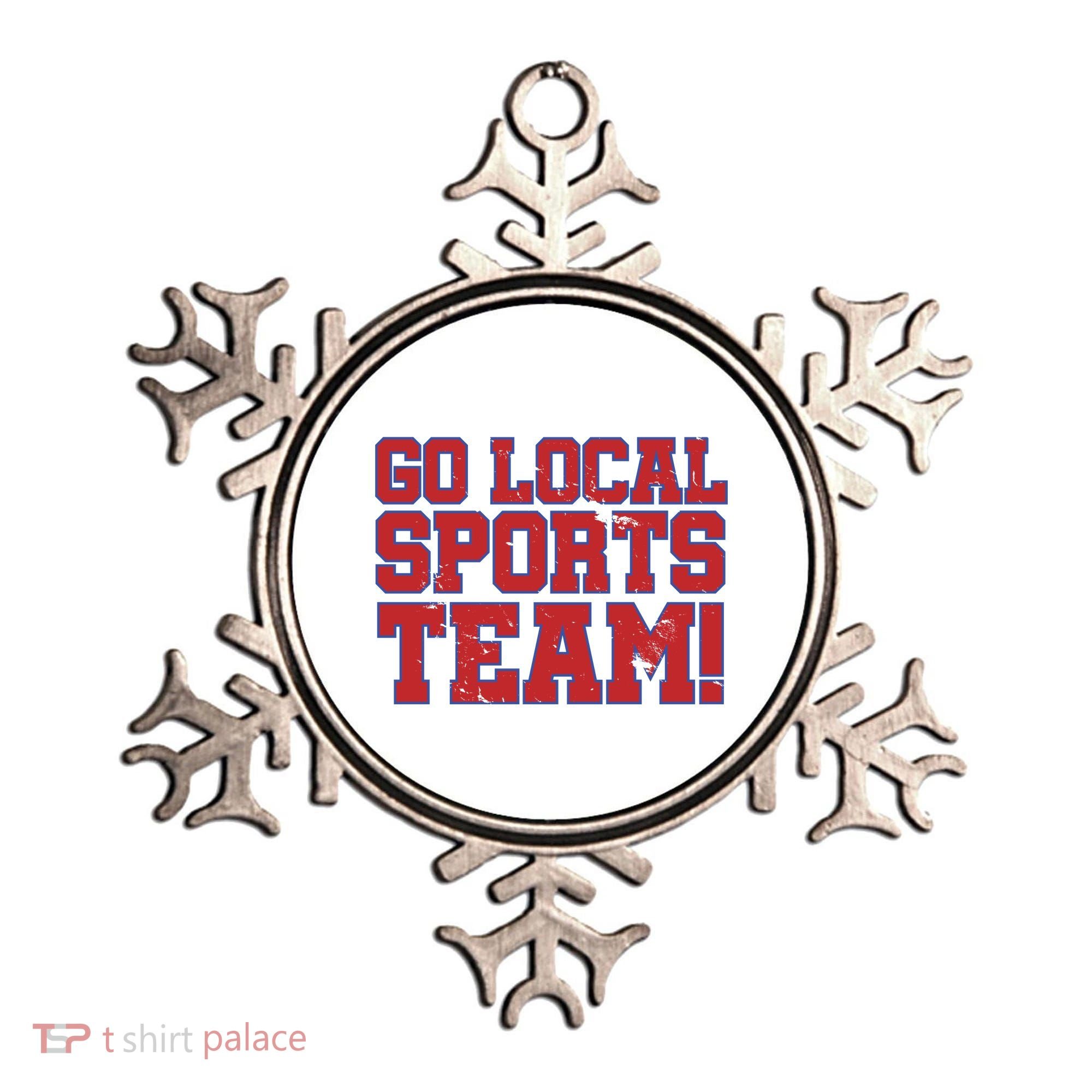 Go Local Sports Team Ornament