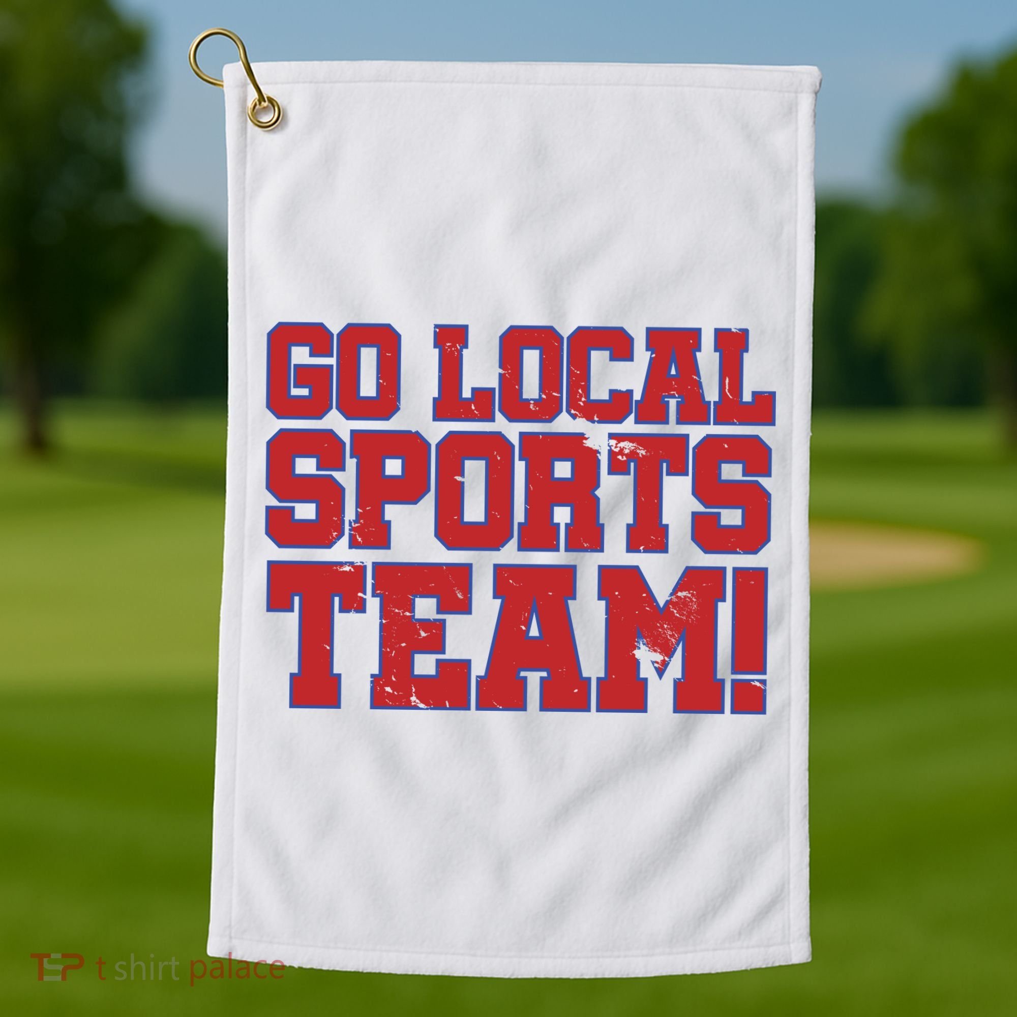 Go Local Sports Team Golf Towel