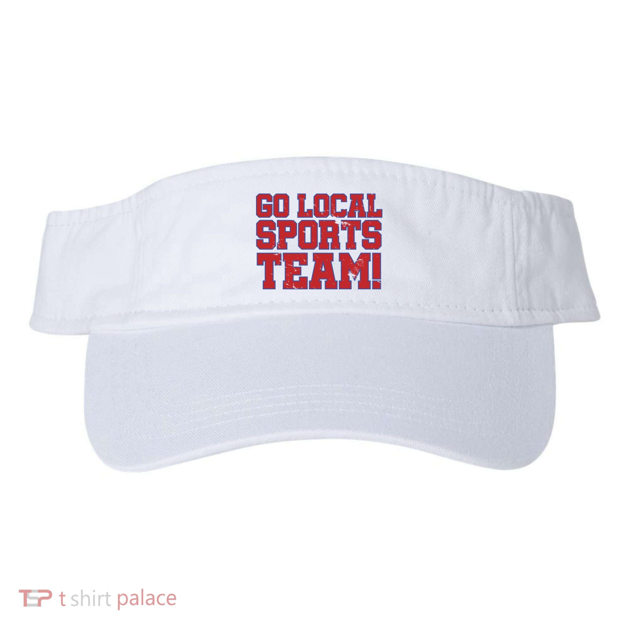 Go Local Sports Team Visor
