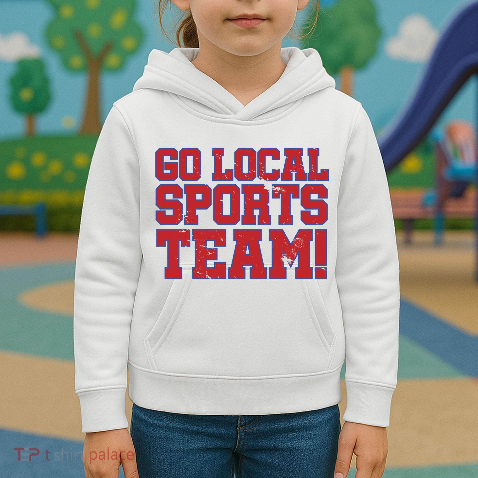 Go Local Sports Team Kids Hoodie
