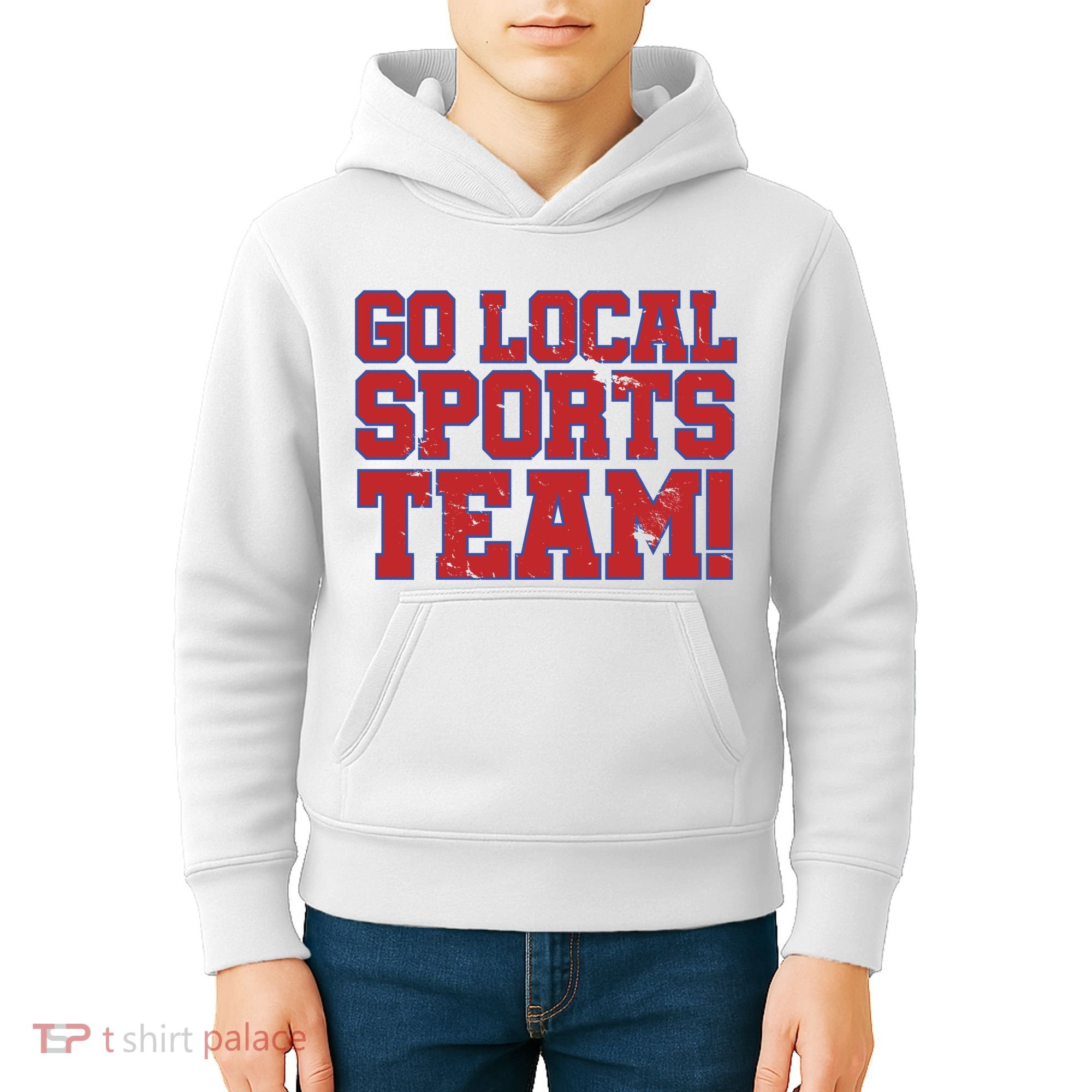 Go Local Sports Team Kids Hoodie